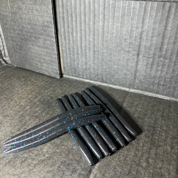 SENKO Black Senko with blue flake=Midnight