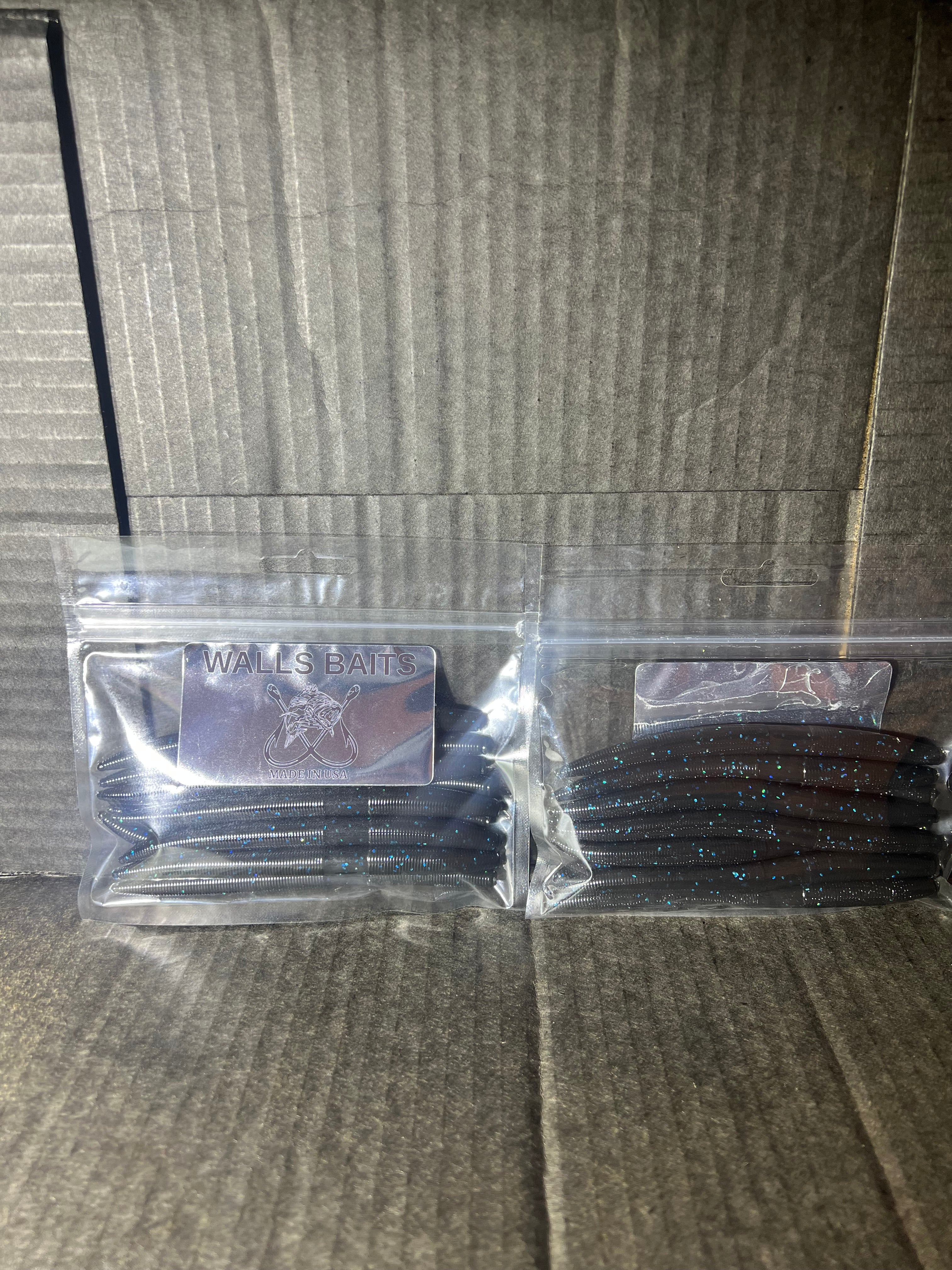 SENKO Black Senko with blue flake=Midnight